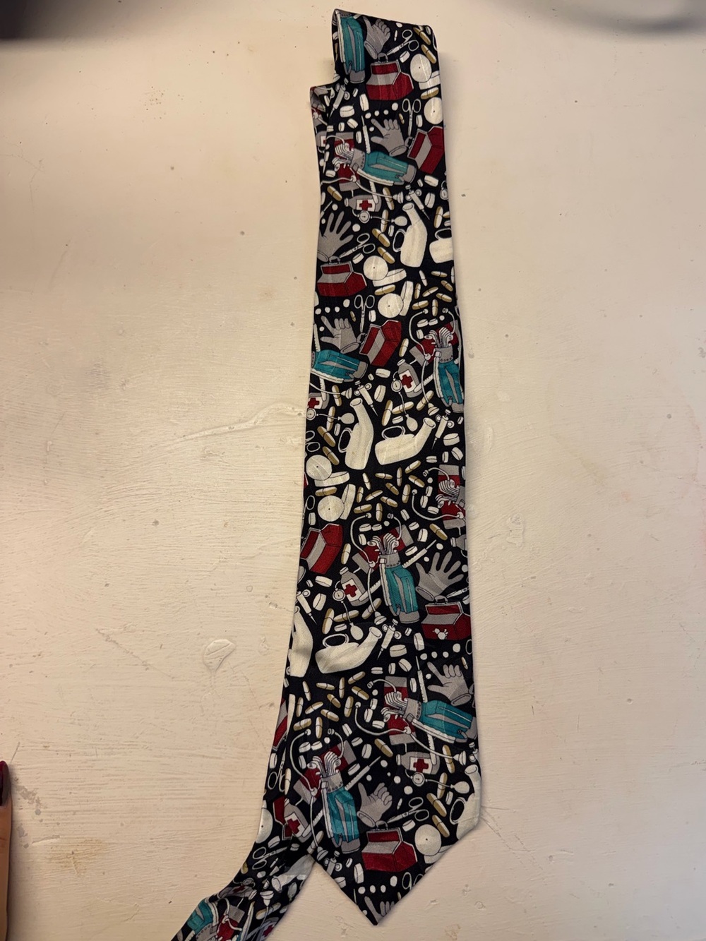 Donato “Cough Please” Silk Tie